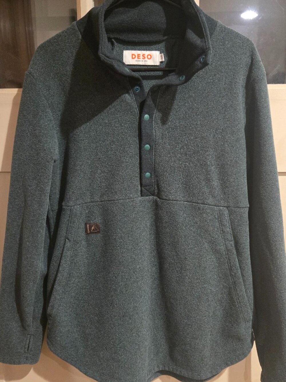 Green Fleece Sweater